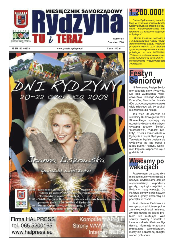 Gazeta Gminna – czerwiec 2008