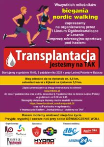 Transplantacja jesteśmy na TAK
