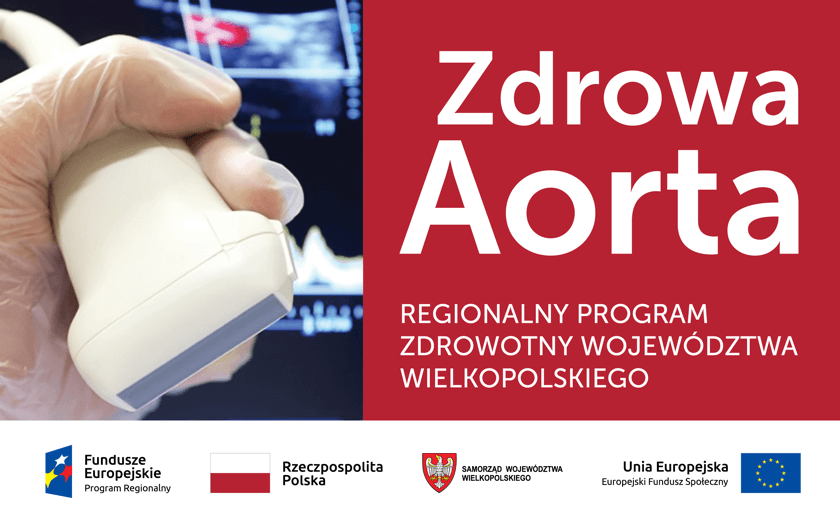 USG aorty brzusznej w dniu 24.05.2022r.  w Szpitalu w Lesznie